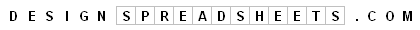 Design Spreadsheets